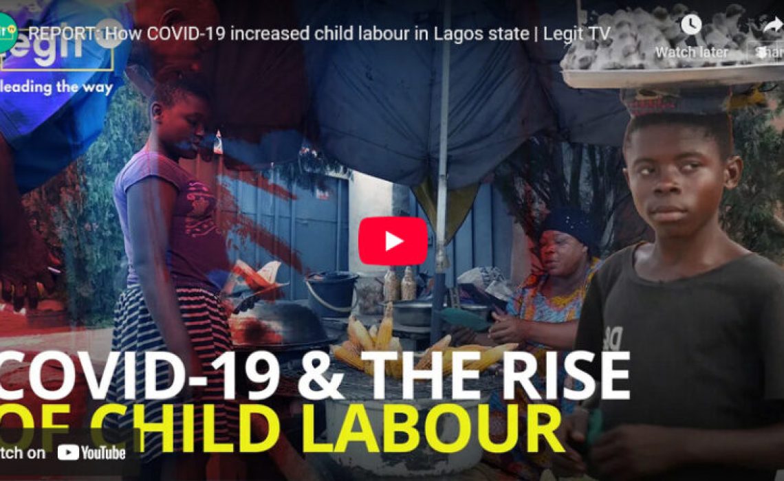 REPORT How COVID-19 increased child labour in Lagos state – COVID-19 Reality Check